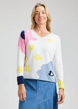 Load image into Gallery viewer, Zaket and Plover Garden Pond Sweater White
