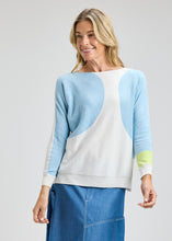 Load image into Gallery viewer, Zaket and Plover Spot On Boat Neck Sweater White
