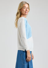 Load image into Gallery viewer, Zaket and Plover Spot On Boat Neck Sweater White
