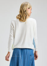 Load image into Gallery viewer, Zaket and Plover Spot On Boat Neck Sweater White
