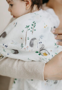 Loulou Lollipop Hedgehog Swaddling Blanket