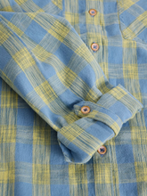 Load image into Gallery viewer, White Stuff UK Sophie Organic Cotton Check Shirt Blue Multi
