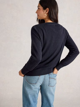 Load image into Gallery viewer, White Stuff UK Lulu Cardi Dark Navy
