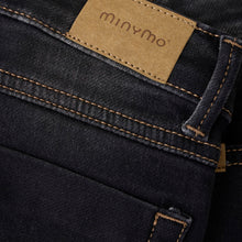 Load image into Gallery viewer, Minymo Denim Stretch Jean Black Rinse
