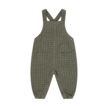 Load image into Gallery viewer, Minymo Plaid Cord Overall
