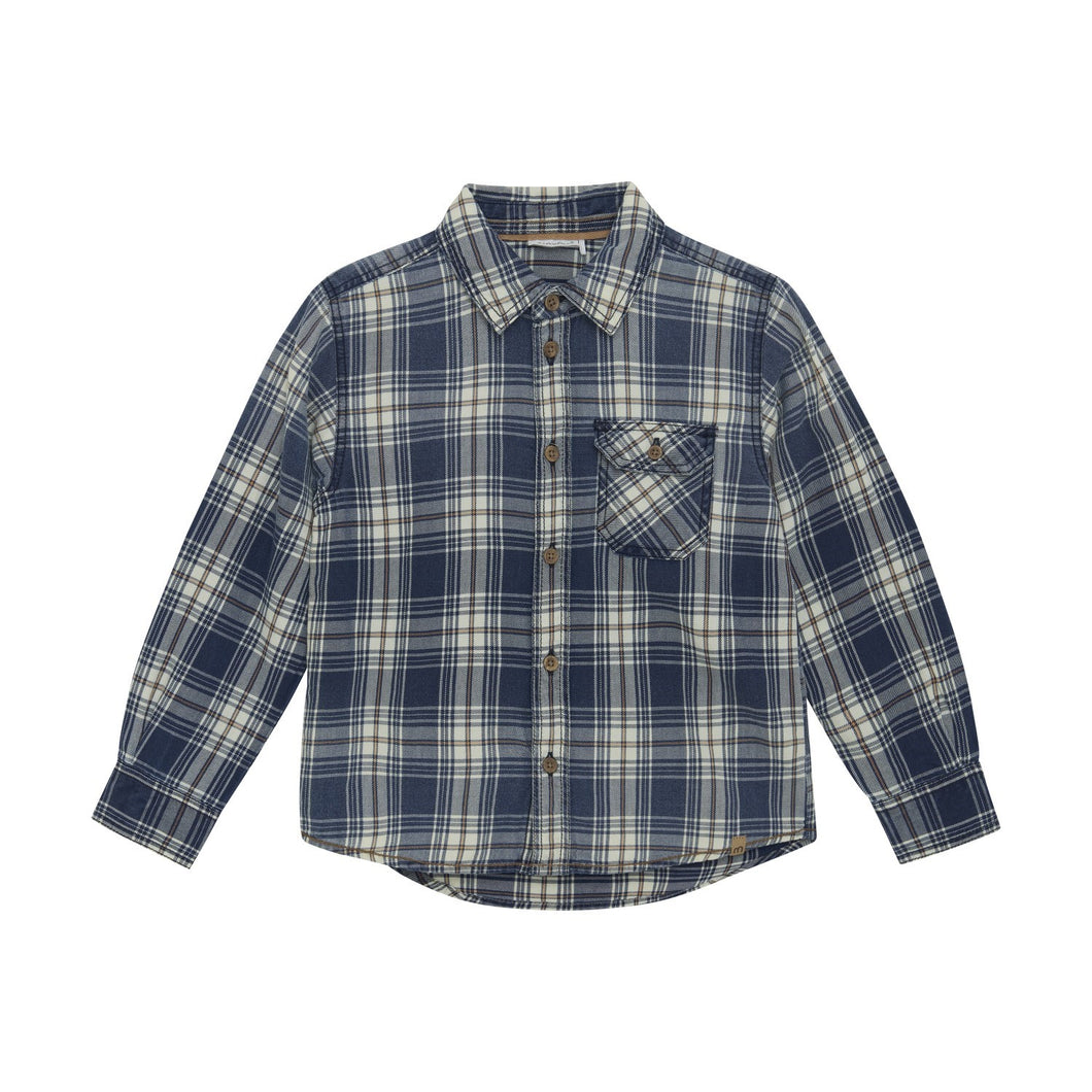 Minymo Plaid Cotton Shirt