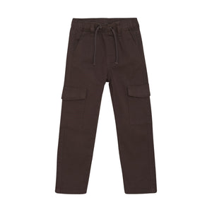 Minymo Cargo Canvas Pant Brown