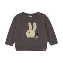 Load image into Gallery viewer, Minymo Bunny Pocket Sweater
