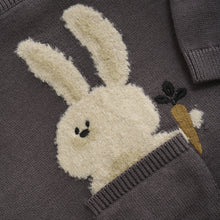 Load image into Gallery viewer, Minymo Bunny Pocket Sweater
