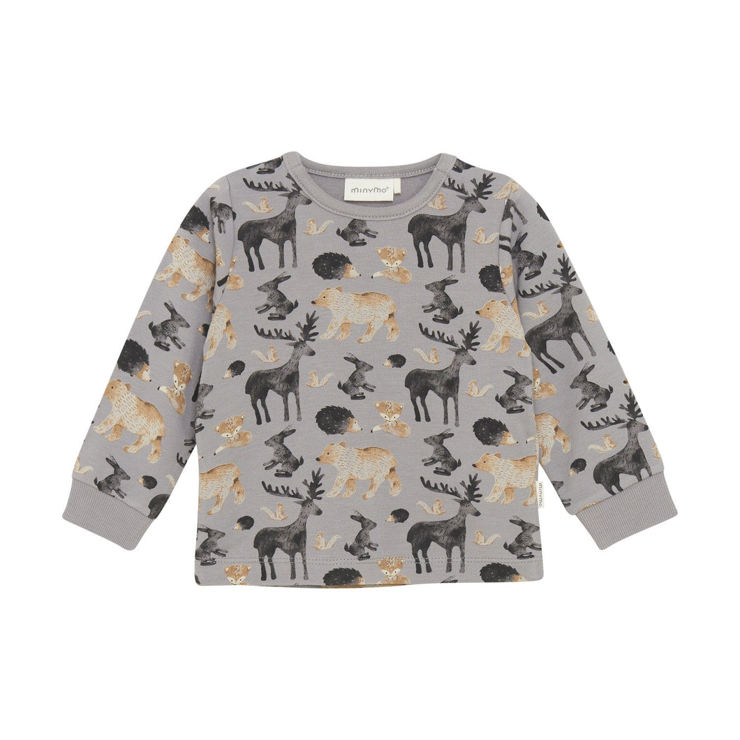 Minymo Woodland Baby Tee and Jogger