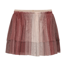 Load image into Gallery viewer, Minymo Mesh Glitter Skirt Huckleberry
