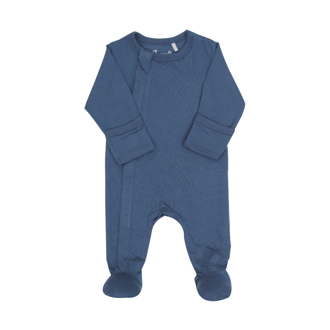Coccoli Modal Zip Sleeper Majolica Blue