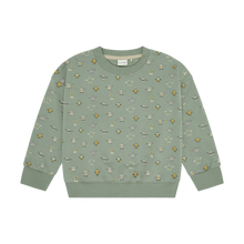 Load image into Gallery viewer, Minymo Mini Robot Print Fleece Sweatshirt
