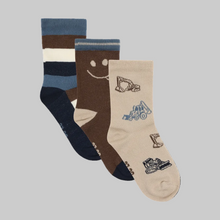 Load image into Gallery viewer, Minymo 3-Pack Socks Feather Grey Mix
