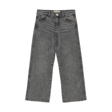 Load image into Gallery viewer, Creamie Wide Leg Jeans Light Grey Denim
