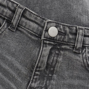 Creamie Wide Leg Jeans Light Grey Denim