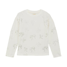 Load image into Gallery viewer, Creamie Ribbon Bow Jersey Tee
