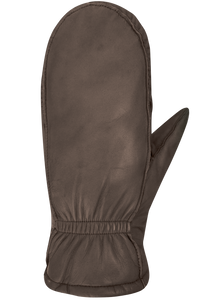 AuClair Kiva Leather Mitts Brown