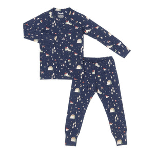 Coccoli Trees and Snowflakes Cotton Modal PJs