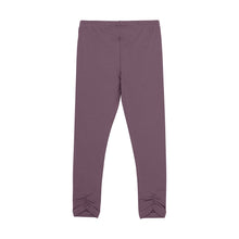 Load image into Gallery viewer, Minymo Fleece Leggings Plum
