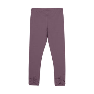 Minymo Fleece Leggings Plum