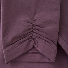 Load image into Gallery viewer, Minymo Fleece Leggings Plum
