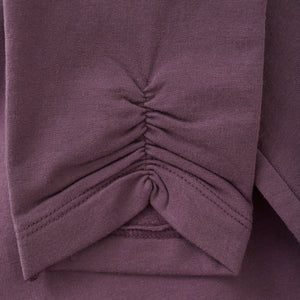 Minymo Fleece Leggings Plum