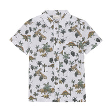 Load image into Gallery viewer, Minymo Dino Print  Shirt Bright White
