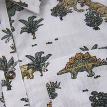 Load image into Gallery viewer, Minymo Dino Print  Shirt Bright White
