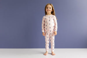 Coccoli Heart Print Modal PJs