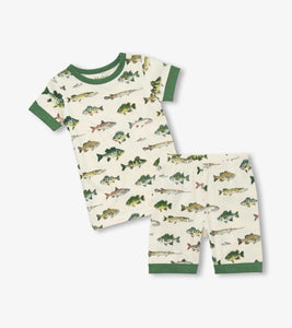 Real Fish Stretch Cotton Summer Pyjamas