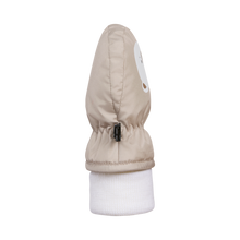 Load image into Gallery viewer, Kombi Baby Animal Bear Infant Foldable Cuff Mitt Oxford Tan

