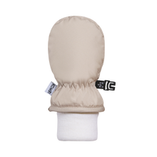 Load image into Gallery viewer, Kombi Baby Animal Bear Infant Foldable Cuff Mitt Oxford Tan
