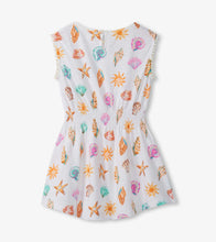 Load image into Gallery viewer, Hatley Shells and Sunshine Smock Waist Dress
