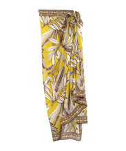 Load image into Gallery viewer, Echo Happy Golden Palm Scarf Citron
