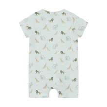 Load image into Gallery viewer, Minymo Safari Baby Shortie Playsuit Sprout Green
