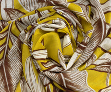 Load image into Gallery viewer, Echo Happy Golden Palm Scarf Citron
