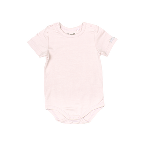 Coccoli Short Sleeve Onesie Light Pink