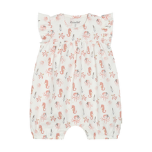 Load image into Gallery viewer, Minymo Seahorse Baby Shortie Playsuit
