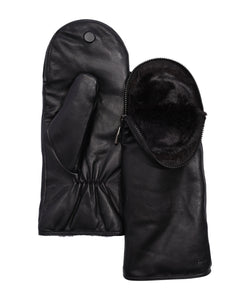 Echo Zip Top Glove with Faux Fur Lining