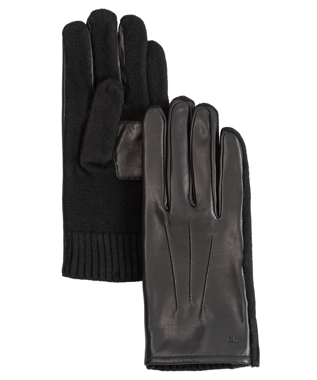 Echo Leather Knit Combo Glove