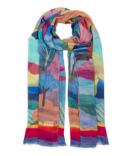 Load image into Gallery viewer, Echo Painterly Landscape Wrap Multi
