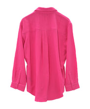 Load image into Gallery viewer, Echo Supersoft Gauze Boyfriend Shirt Pink Lemonade
