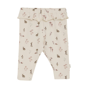 Minymo Mushroom and Bunny Print Onesie and Pants