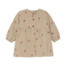 Load image into Gallery viewer, Minymo Flower Print Cord Baby Dress
