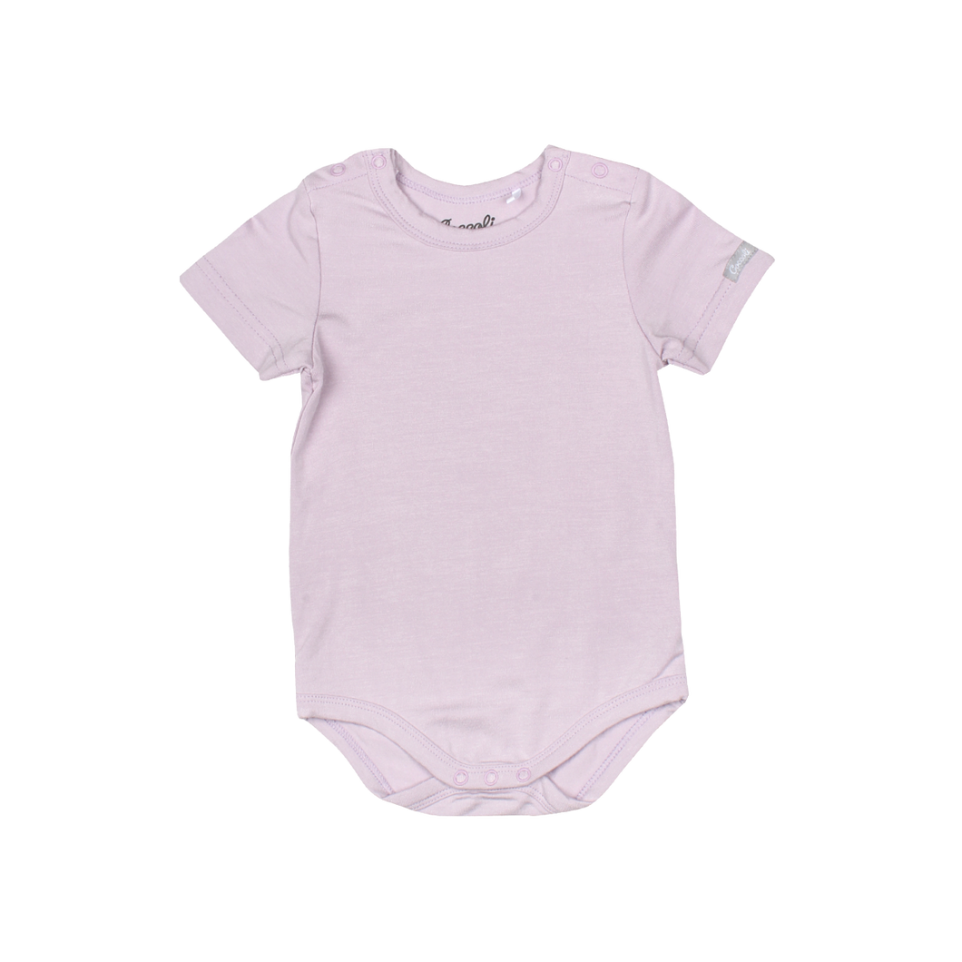 Coccoli Short Sleeve Onesie Lavender
