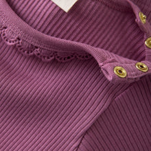 Load image into Gallery viewer, Minymo Baby Onesie and Print Jogger Orchid
