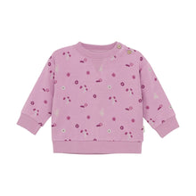 Load image into Gallery viewer, Minymo Flower Print Sweatshirt and Jogger Orchid
