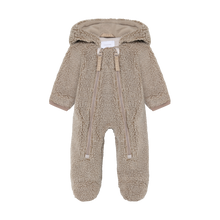 Load image into Gallery viewer, Noppies Hooded Teddy Sherpa Playsuit
