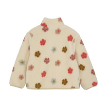 Load image into Gallery viewer, Minymo Flower Sherpa Jacket
